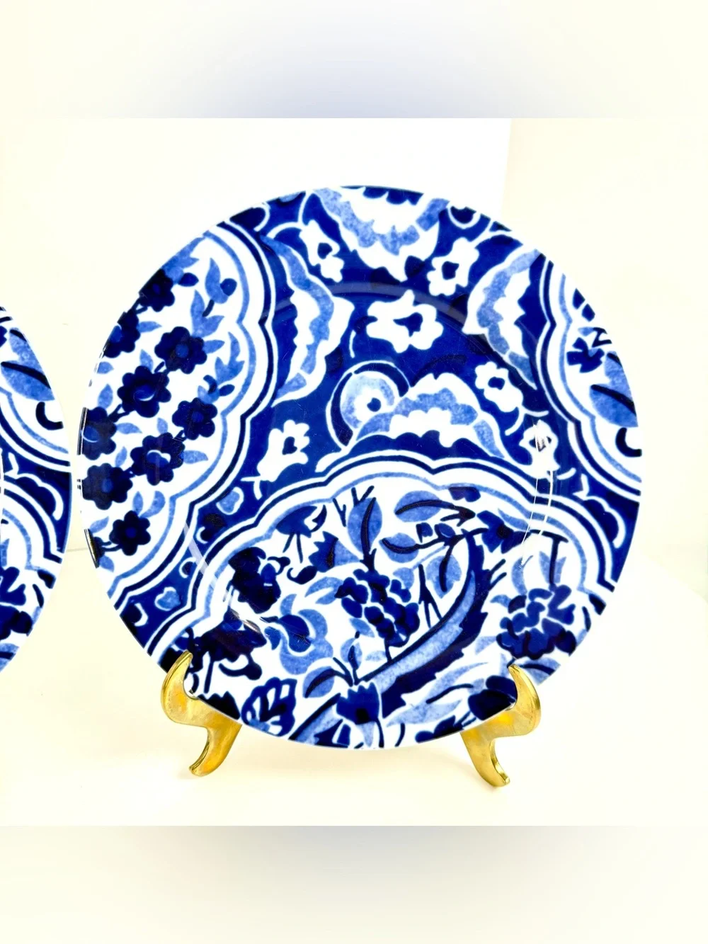 Set Of 2 Pottery Barn Something Blue 9